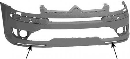 FRONT BUMPER PRIMER; CITROEN C4 -10 0970575