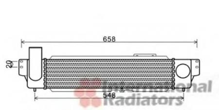 SORENTO 25CRDI 02-06; INTERCOOLER 83004140