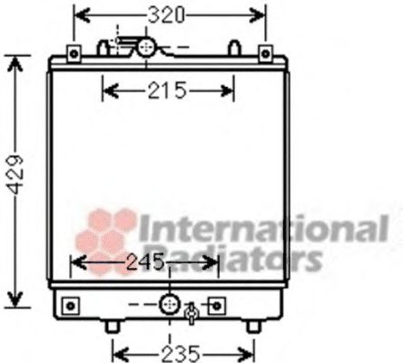 AGILA 10I/12I MT 04-08; RADIATOR 37002542