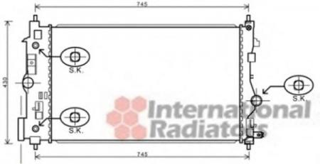 ASTRA J 20CDTI AT 09-; RADIATOR 37002547