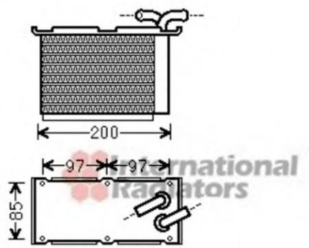 A3/ALTEA/LEON/GOLF/SUPERB; INTERCOOLER 58004305