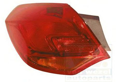 TAIL LAMP GLASS L.OUTER 3749931