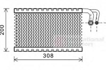 E60/61/63/64 (5/6) 03-09; EVAPORATOR 0600V399