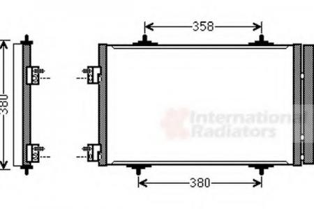 CN C5/407COUPE/508 09-; CONDENSOR 09005272 VAN WEZEL