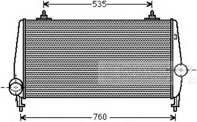 C8/ULYSSE/807 22TD 06-; INTERCOOLER 40004354