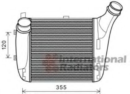 Q7 60TDI AT 08- RIGHT; INTERCOOLER 03004318