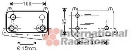 MB W210/BM9# 22D/27D AT; OIL COOLER 30003495