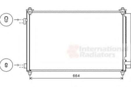 CX9 37i AT 07-; CONDENSOR 27005241 VAN WEZEL