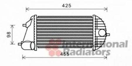 SWIFT 13DDIS MT 10-; INTERCOOLER 52004123