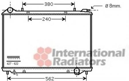 FRONTERA B 22DTI MT 98-04; RADIATOR 37002441