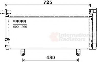 CAMRY 24I AT 06-; CONDENSOR 53005595