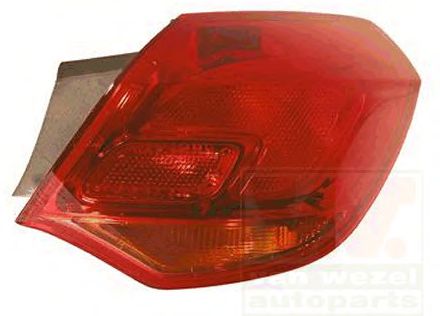TAIL LAMP GLASS R.OUTER 3749932