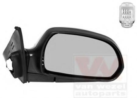 ELECTRICAL MIRROR R; ELANTRA 01-03 BLACK 8218806