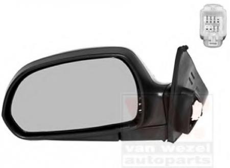 ELECTRICAL MIRROR L; ELANTRA 01-03 BLACK/HEAT. 8218807