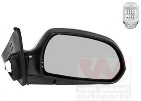 ELECTRICAL MIRROR R; ELANTRA 01-03 BLACK 8218808