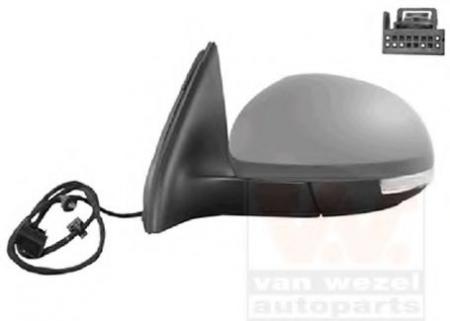 ELECTRICAL MIRROR L; TIGUAN07-FO/WB/FLA/PR/9PI 5745817