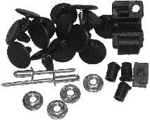 FASTENING SET BONNET 4337797