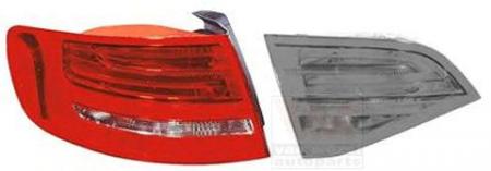 TAIL LAMP GLASS L.OUTER; AUDI A4 12/07+ 0321931