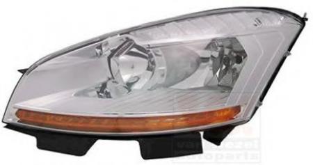 HEADLAMP DOUBLE L.; CITR.C4 PICASSO 0972961 VAN WEZEL