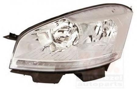 HEADLAMP DOUBLE L.; CITR.C4 PICASSO 0977961 VAN WEZEL