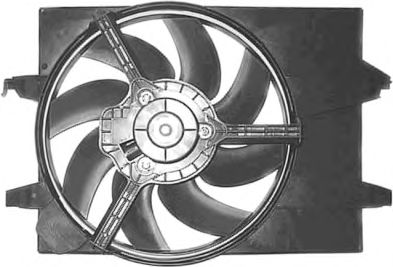 FORD FUSION -AC; FAN SHROUD + FAN 1810746