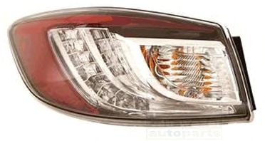 TAIL LAMP GLASS L.OUTER; MAZDA 3 09+ 2738935 VAN WEZEL