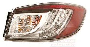 TAIL LAMP GLASS R.OUTER; MAZDA 3 09+ 2738936 VAN WEZEL