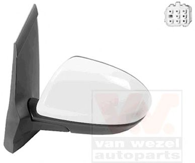 ELECTRICAL MIRROR L; Mazda 2 07+ Prim. 2741805 VAN WEZEL