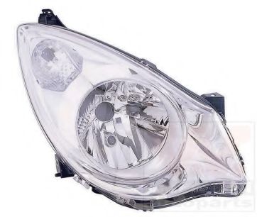 HEADLAMP R.WITH FLASHERL.; OPEL AGILA 07+ 3702962