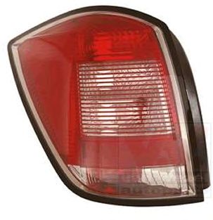 TAIL LAMP GLASS L.; OP.ASTRA H 5P 3748935