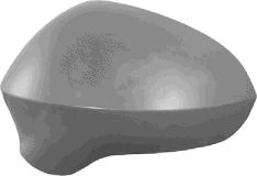 MIRROR COVER L; LEON 09- PRIMED 4940843