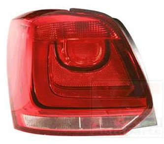 TAIL LAMP GLASS L.; VW POLO 09+ 5829931