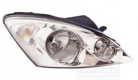 HEADLAMP R.WITH FLASHERL.; KIA CEED 07>10 8353962 VAN WEZEL