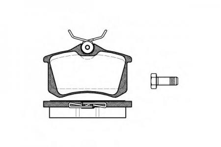  VW PASSAT B3/B4, GOLFIII P3633.01