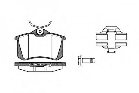  AUDI A2/A3/A4/REN MEGANE II/SCENIC/VW GOLF/BORA/PASSAT 88-  P3633.03