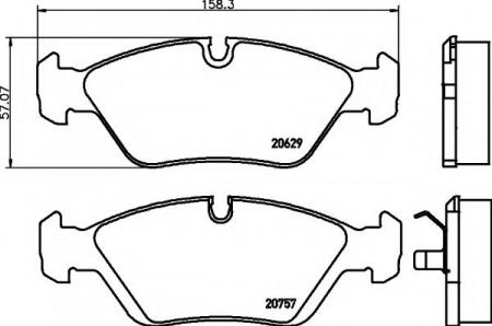     BMW: 3 86-92, 3  88-91, 5 81-90, 6 78-90 2062902