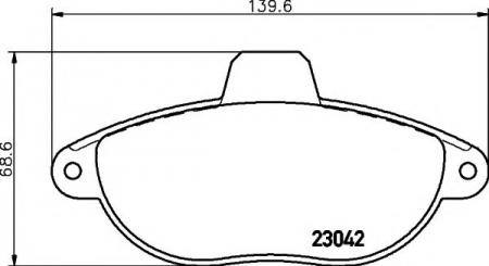     CITROEN: EVASION 94-02, JUMPY 95-, JUMPY C   95-,  FIAT: SCUDO COMBINATO 96-, SCUDO  96-, ULYSSE 94-02,  PEUGEOT: 2304201