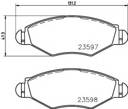     PEUGEOT: 206 SW 02-, 206  98-, 206  07- 2359703