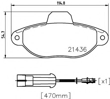     FIAT: 500 07-, PUNTO 93-99, PUNTO 99-, PUNTO VAN 96-00, PUNTO  94-00,  LANCIA: Y 95-03 2143603