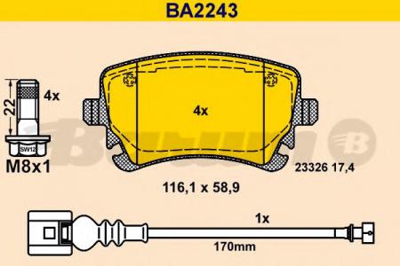  BA2243 Barum