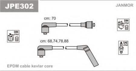    MITSUBISHI: DELICA  86-, EXPRESS  86-, GALANT III 84-87, L 300  86- JPE302