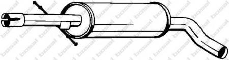     VW Golf IV / BORA, AUDI A3 1, 8T / 2, 3 96-> 105-497 BOSAL