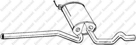  .  VW PASSAT1.896- 282-733 BOSAL