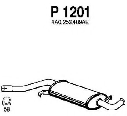   AUDI A6 (C4) 1.8-2.3 94-97 P1201