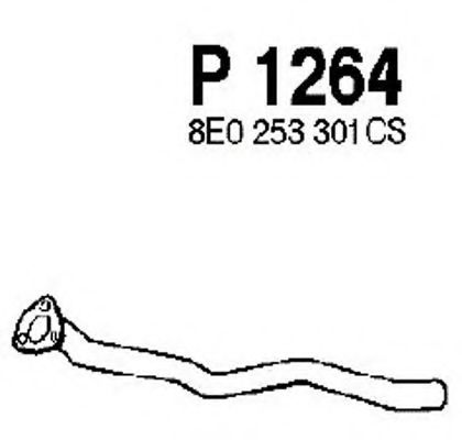   AUDI A4 (8E2, B6) 1.9TDI 04 P1264 FENNO STEEL