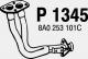   AUDI 80 (B4) 1.6-2.0 90-96 P1345