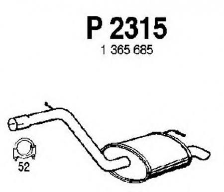  FORD MONDEO 1.8 00-07 (ST-WAGON) P2315