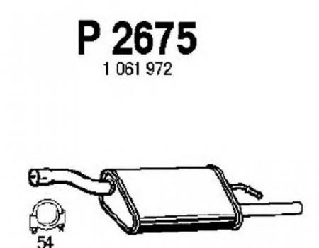  FORD FOCUS 2.0 99-04 P2675