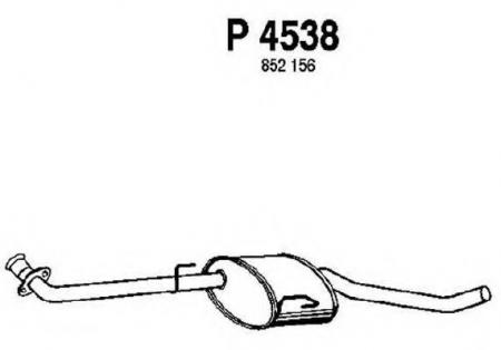  OPEL OMEGA B 2.0-2.5D 97-03 P4538 FENNO STEEL