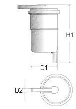 FILTERS FUEL L102/606